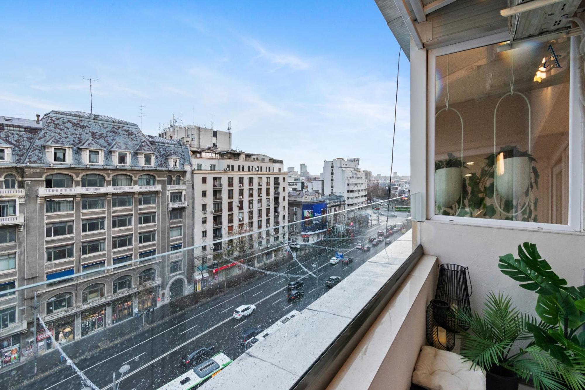 Rentforcomfort Penthouse Romana Bukarest Eksteriør billede