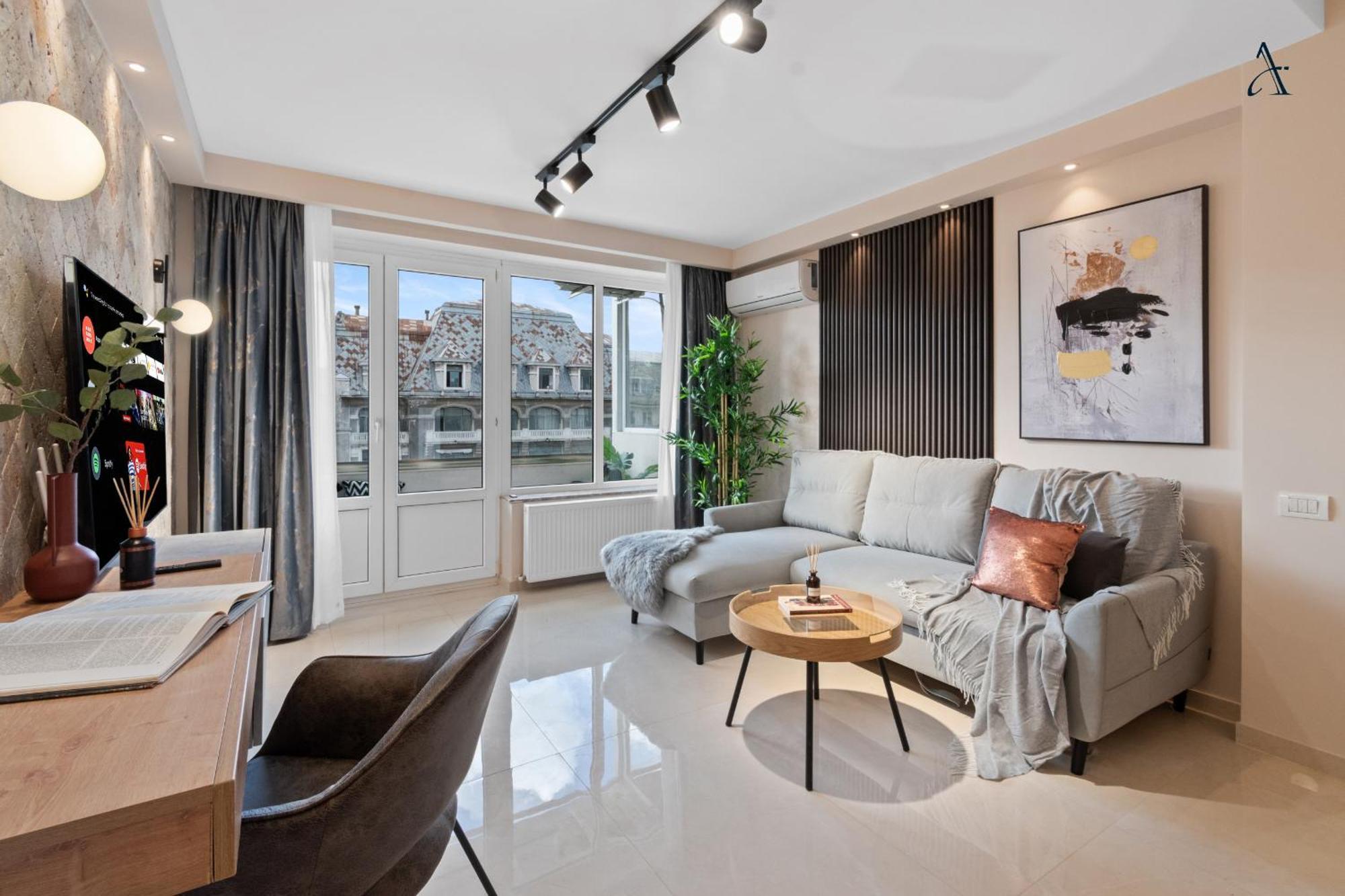 Rentforcomfort Penthouse Romana Bukarest Eksteriør billede