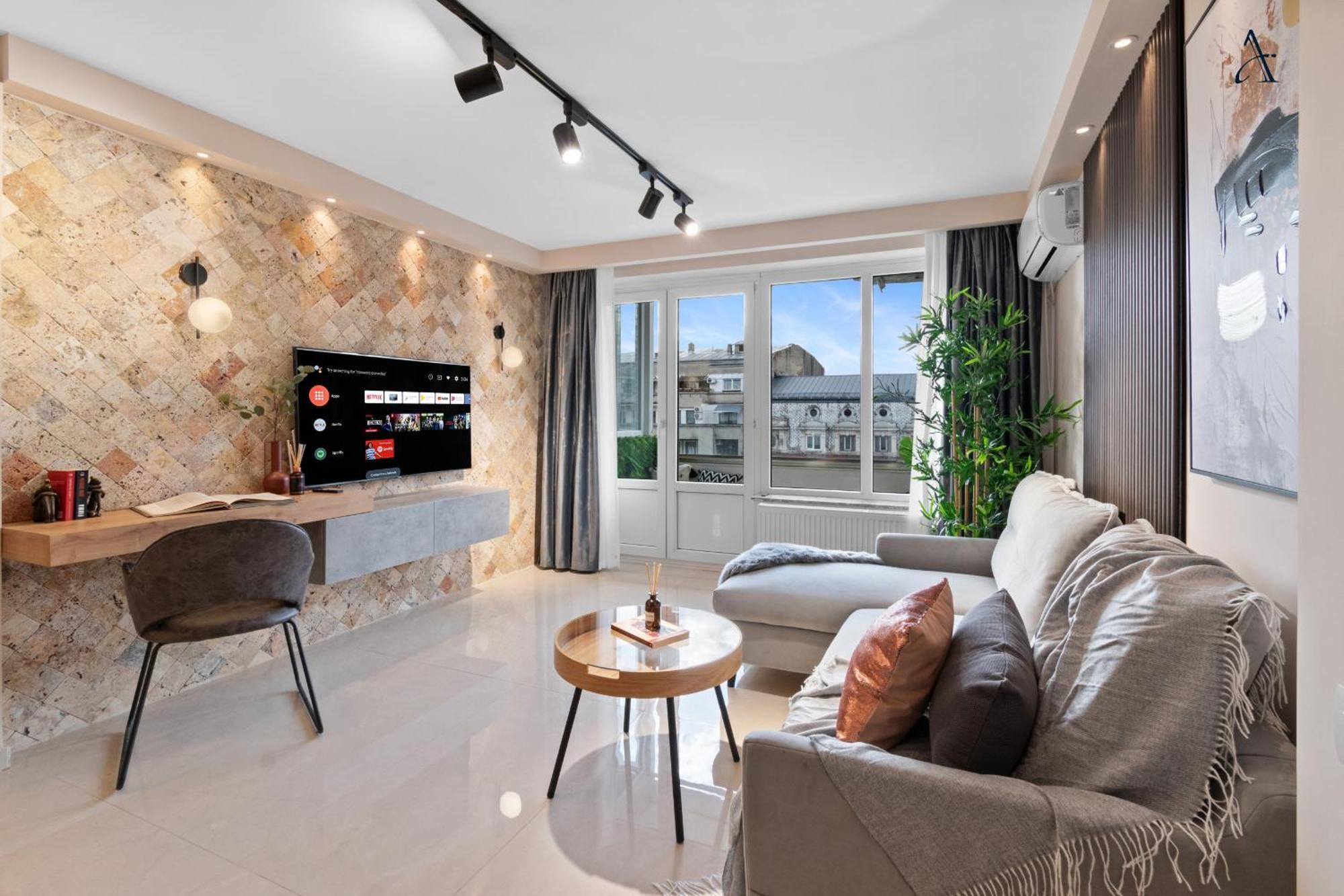 Rentforcomfort Penthouse Romana Bukarest Eksteriør billede