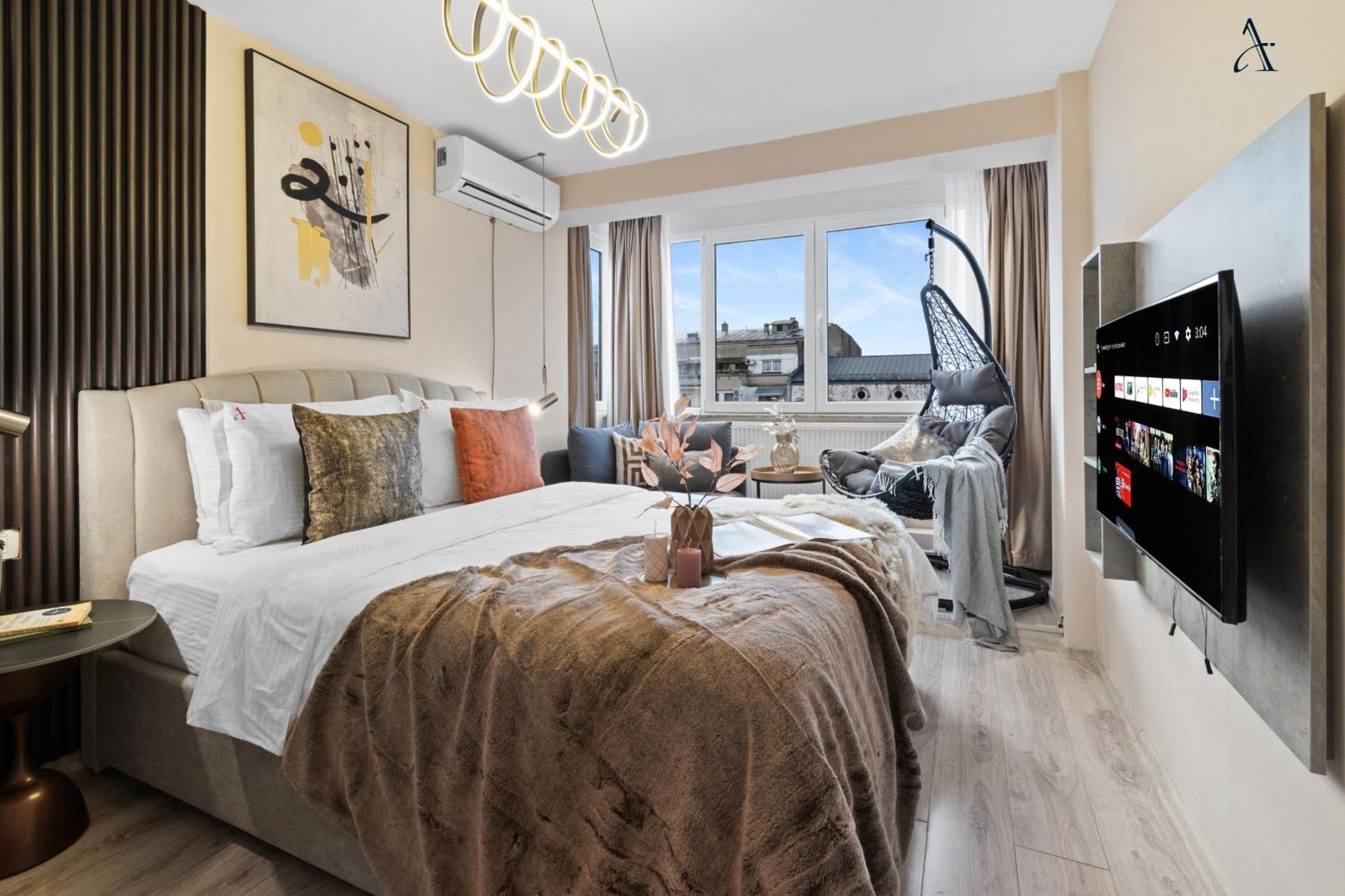 Rentforcomfort Penthouse Romana Bukarest Eksteriør billede